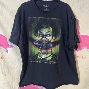 DC Comics Joker Arkham Asylum Graphic Tee